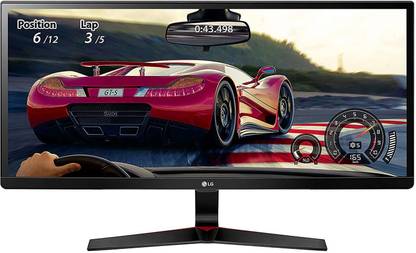 LG ULTRAWIDE SERIES 73.66 cm (29 inch) Quad HD LED Backlit IPS Panel Gaming Monitor (29 inch 21:9 Ultrawide Full HD IPS Gaming, Multitasking Monitor, 75Hz Refresh Rate - USB C, Display Port, HDMI - 10 W Inbuilt Speaker - 29UM69G)