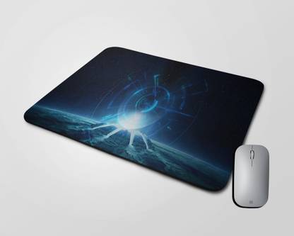 BLISSart Mousepad For Laptops Computer Gaming Mouse Pad HD Printed-Powerful Energy Non Slip Base Mousepad