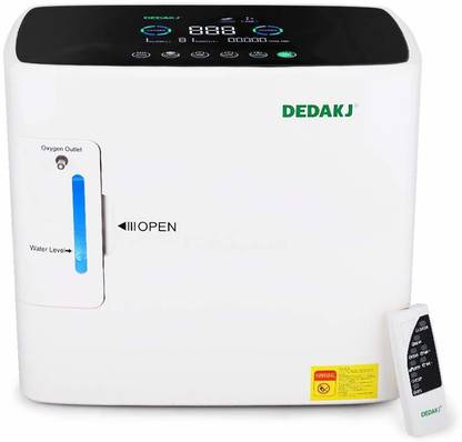 DEDAKJ DE-1S New Design Portable Lightweight Oxygen Concentrator Adjustable Portable Oxygen Machine for Home and Travel Use Oxygen Concentrator