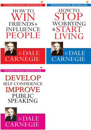 How To Win Friends & Influence People /How To Stop Worrying & Start Living/Develop Self-Confidence, Improve Public Speaking