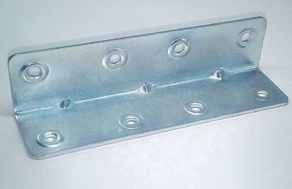 Hardware L Bracket 1 x 1 x 4 inch (12 Pcs) 1X 1x 4 Shelf Bracket