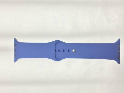 MobilePlanet APPLE WATCH STRAP BAND SILICON COMPATIBLE WITH APPLE WATCH SERIES 6/5/4/3/2/1 ATRACTIVE COLOURS 38MM40MM LIGHT BLUE Smart Watch Strap