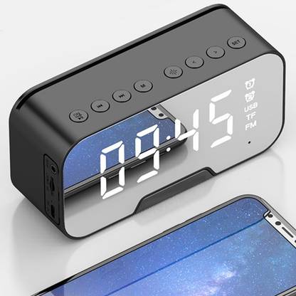 Walkent Digital Black Clock