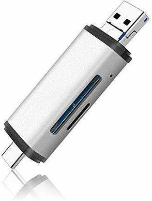 ULTRABYTES 3 in 1 Card Reader Type C to SD Micro SD TF/ USB 3.0 Laptop Adapter OTG Accessories Smart Memory Card Reader. USB Adapter