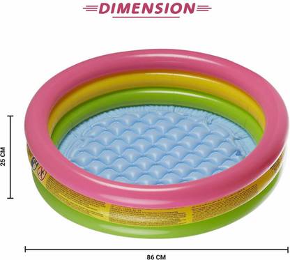 ECOM BHARAT f95 Inflatable Swimming Pool