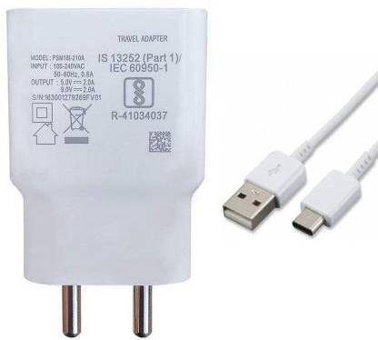 XQUR 5 W 3 A Wall Charger for Mobile with Detachable Cable