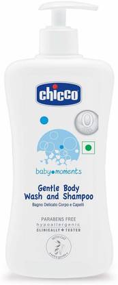 Chicco Baby Moment Gentle Body Wash and Shampoo