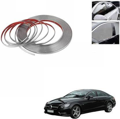 AuTO ADDiCT Chrome-Strip-CLS-Class-75 Car Beading Roll For Window, Bumper, Grill and Garnish Cover