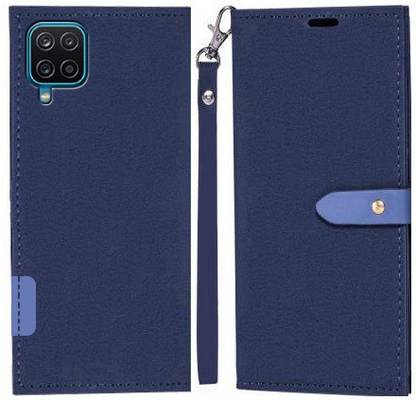 Ideogram Flip Cover for Samsung Galaxy A12, Samsung Galaxy M12, Samsung Galaxy F12