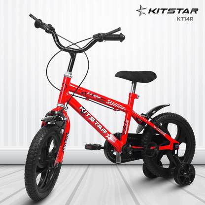Kitstar KT14R Kids Cycle for 2 - 4 Years Semi Assembled 14 T (inch) BMX Cycle