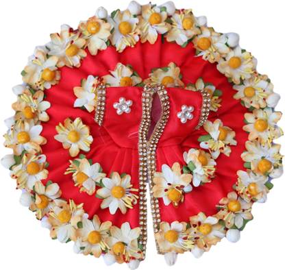 Geetanjali Handmade Laddu Gopal ji/Krishna ji Designer Dress Dress