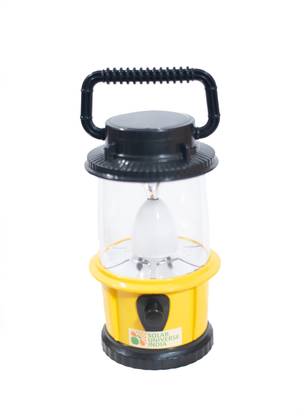 SOLAR UNIVERSE INDIA Solar LED Lamp cum Lantern with 360 degrees white LED lighting and maximum lumens, inbuilt battery & solar panel - 1 + 6 Modes 4 hrs Lantern Emergency Light