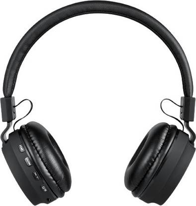 EnterGo PARTY Head 10 Wireless headphone heavy-bass, FM radio (BLACK) Bluetooth Gaming