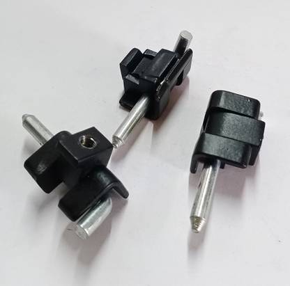 Hardware Electrical Panel Hinges Black Colour (3 Pcs) Piano Hinge