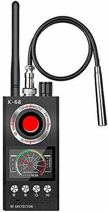 KZLYNN Anti Spy Detector, Bug Detector, RF Detector, Hidden Camera Detectors, Camera Finder for Wireless Audio Bug Camera Detector Finder, Upgraded Version, Hidden Camera Finder K68 Security Camera