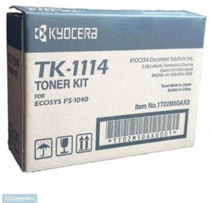 KYOCERA TK-1114 Toner Cartridge Kyocera Kyocera FS-1040/FS-1020MFP/FS-1120. Black Ink Toner