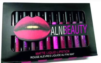 alni 12 pcs set Liquid matte lipstick (, 60 ml)