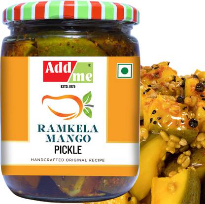 Add me Ramkela Mango Pickle- 500 gm (Glass jar) Mango Pickle