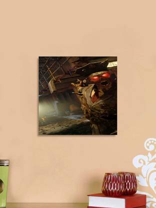 Framed Canvas Wall Art Decoration Zombie Attack (2) Digital Print Poster N&WCP-3960 Canvas Art