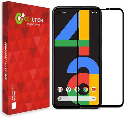 Cellution Edge To Edge Tempered Glass for Google Pixel 4a