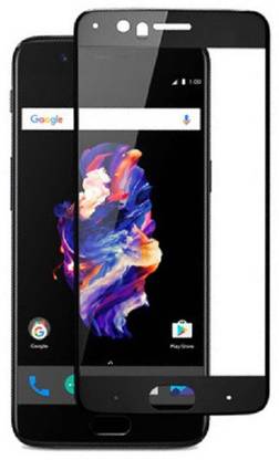 MARSHLAND Screen Guard for OnePlus 5, 5D Anti Scratch Bubble Free Oleo Phobic Coating, Black