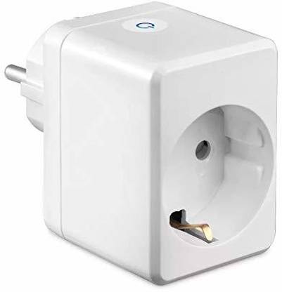 PROTIUM Smart plug with USB work With Ewelink app, Alexa, Google & IFTTT, Wifi Socket White