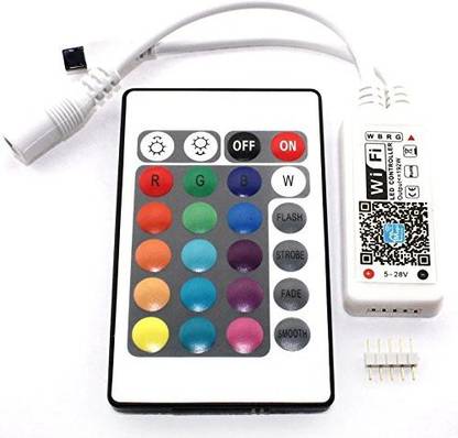 PROTIUM 12-28V WiFi and IR RGBW LED Strip Controller Via Alexa (Home Automation IOT Device)