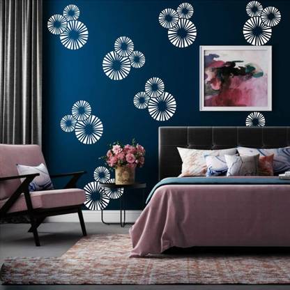 Decor now SNST-260 S-260 Reusable DIY Wall Stencil Painting for Home Decoration (16-inch x 24-inch) PVC, Stencil Stencil