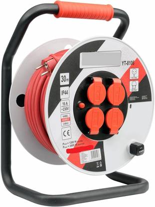 TOOL ZONE YT-8106 - CABLE REEL 4  Socket Extension Boards