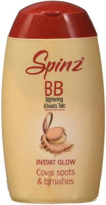 Spinz BB Brightening & Beauty Talc Instant Glow 25g Pack of 5