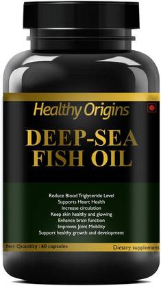 Healthy Origins Deep Sea Fish Oil 2500mg (Omega 3 Fish Oil) Premium
