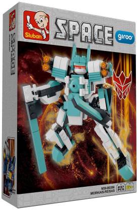 Sluban Model Building Kits action figure anime robot MORKING-HANRIES