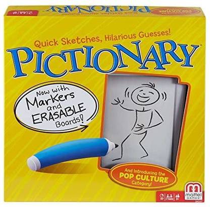 MATTEL Pictionary Dkd47 Party & Fun Board Game