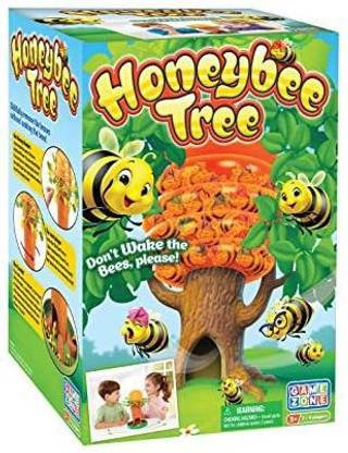 International Game Zone Honey Bee Tree Game Â€“ Please Donâ€™T Wake The Bees Â€“ 2 To 4 Players, Ages 3 And Up Party & Fun Board Game