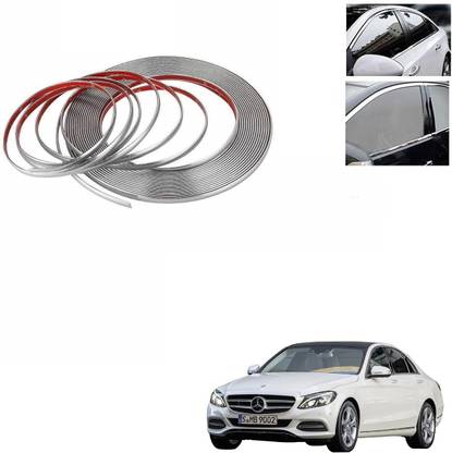 AuTO ADDiCT Chrome-Strip-C-Class-84 Car Beading Roll For Window, Bumper, Grill and Garnish Cover