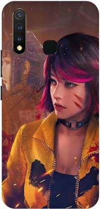 Zaplab Back Cover for Vivo U20/PD1934F_EX kelly swift free fire Game Printed Back Cover