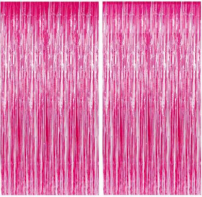 SOI Pink Foil curtain