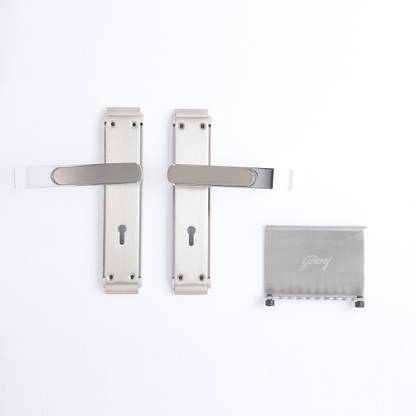 Godrej Locks Steel Matte Door levers