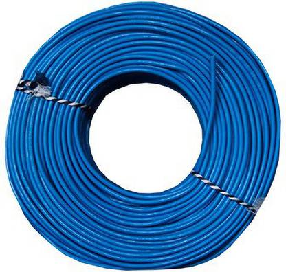 Polymax PVC 1 sq/mm Blue 90 m Wire