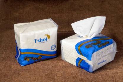 Tshot Soft Tissue Paper (Paper Napkin- 200)