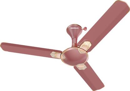 HAVELLS Havells Carnesia I 1200 mm Ceiling Fan ( Pearl Brown-LT Copper) 1200 mm 3 Blade Ceiling Fan