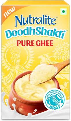 Nutralite Doodhshakti Pure|Made with Creamy Milk|Granular Texture|Rich Aroma Ghee 1 L Carton