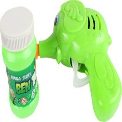 KCD Ben 10 Bubble Toy Gun (Green)  Gun