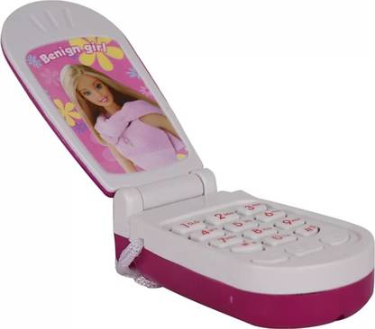 imtion ( Pack of 1 Pcs ) Musical mobile Toys For kids Pink Colour mobile phone