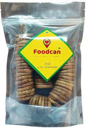 FOODCAN Figs Dry Fruits (Afghani Anjeer | Dried Figs | Medium Size) 500g Figs
