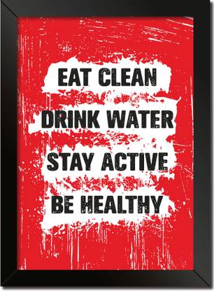 Quotes & Motivation Poster frame without glass A4 Size sty 19 Paper Print