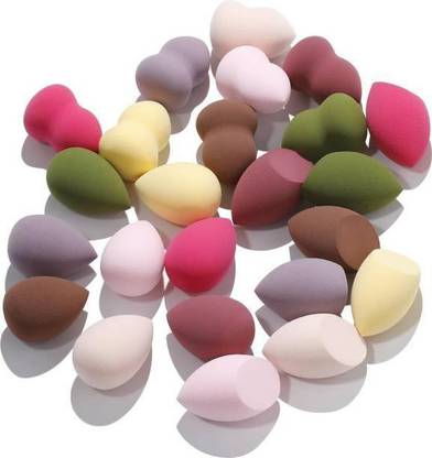 DPDM Set of 24 Makeup Beauty Foundation Cream Powder Liquid Blender Sponge Puff