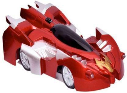 RTW COLLECTIONS Wall Climber Remote Control Car Zero Gravity Wall Climbing RC CAR (Multicolor) (Red)