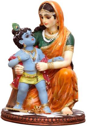 Sri Krishna Culture Big Damodar Krishna Murti God Idol Figurine Decorative Showpiece  -  20.32 cm