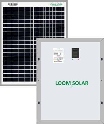 LOOM SOLAR 20 Watt - 12 Volt Solar Panel